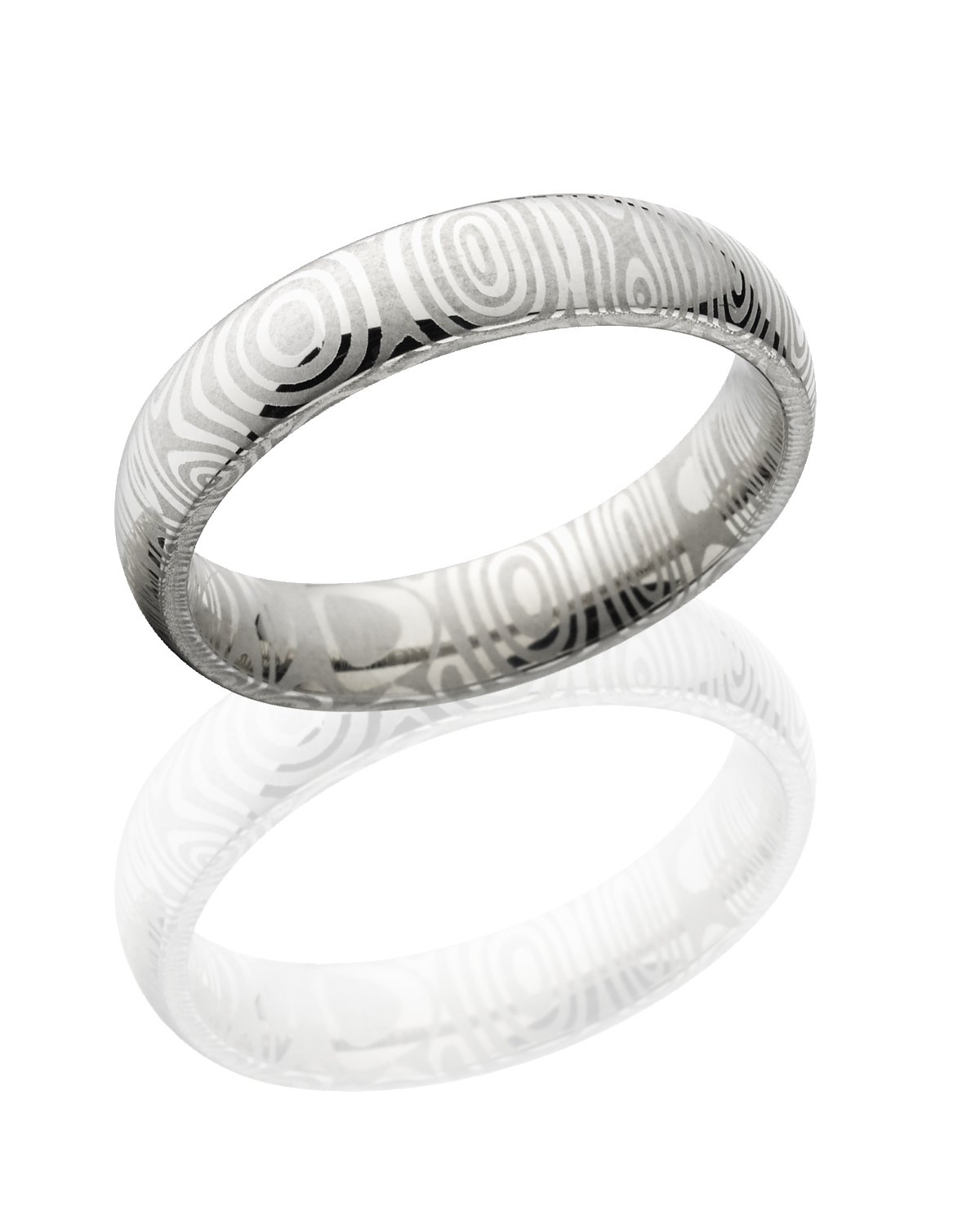 Premium Damascus Steel Men's Wedding Rings - Handcrafted Forged Wedding Bands for Grooms - Perfect for Engagements, Anniversaries & Special Occasions