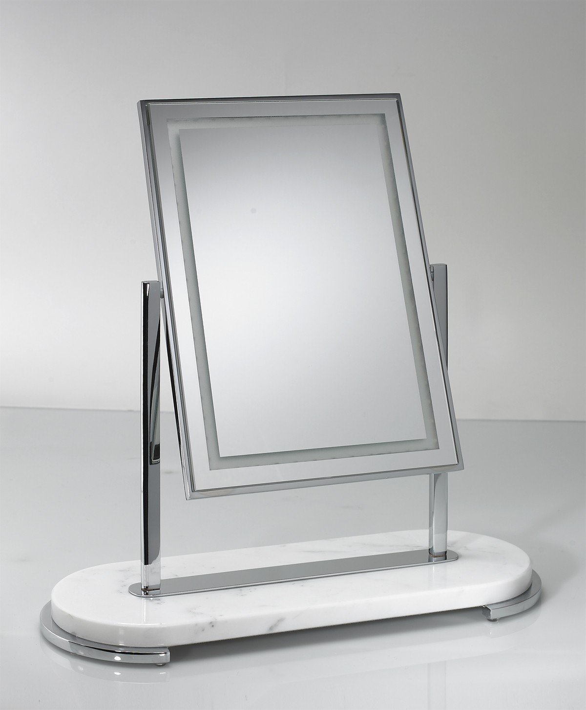 Brot PRESTIGE Collection MON BEAU LED Vanity Mirror with Adjustable Brightness - Perfect for Makeup, Skincare & Dressing Table Decor