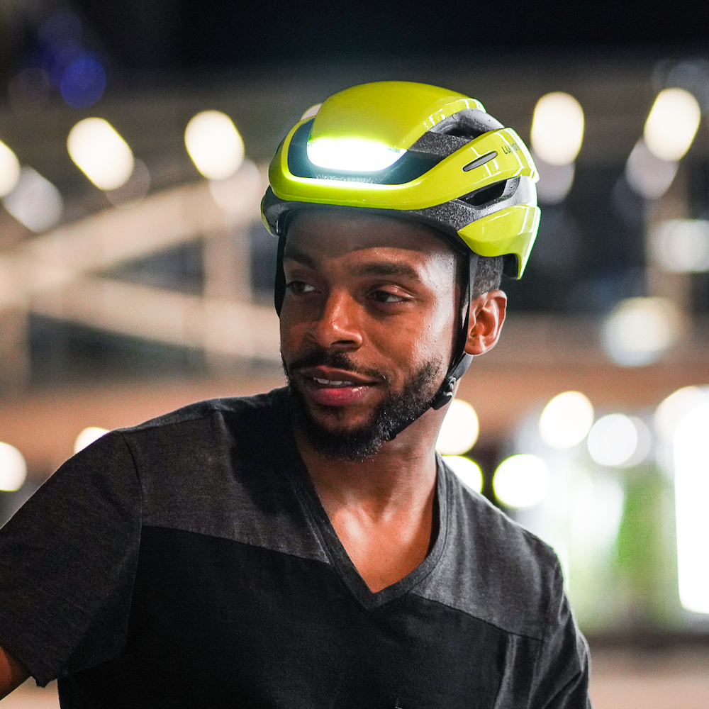 Lumos Ultra Bike Helmet with LED Lights - Smart Bluetooth Cycling Helmet for Night Riding Safety - Perfect for Urban Commuters & Mountain Bikers