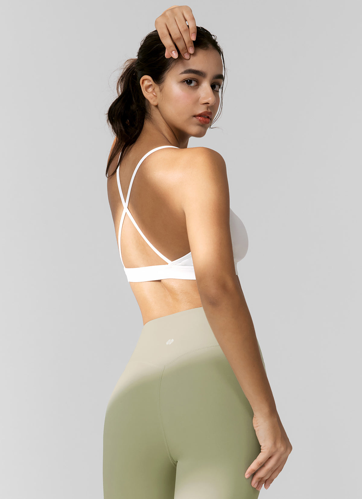 1+1 Comfort Up Cross Back Bra Tops - Seamless Support for Yoga, Workouts & Everyday Wear