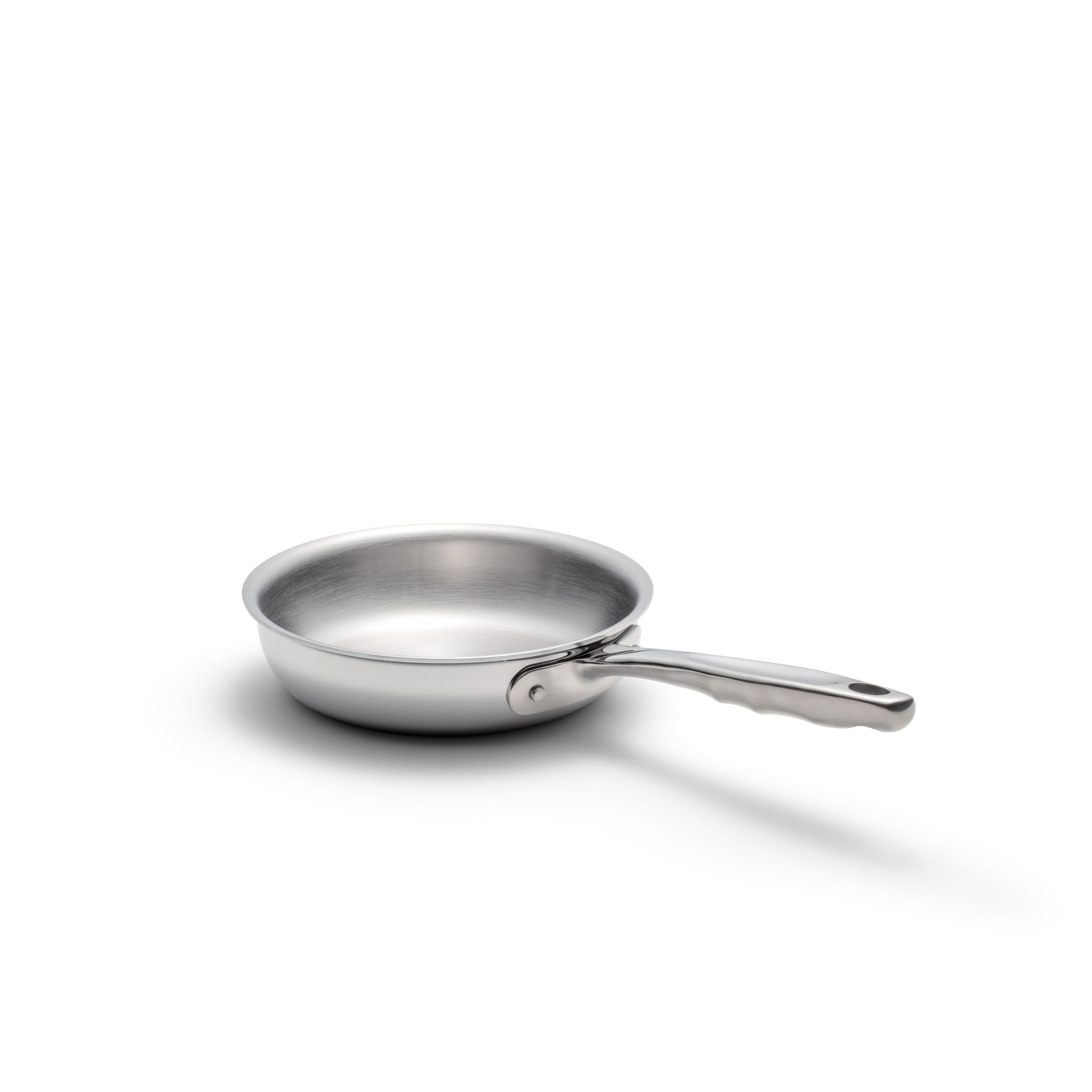7 Inch Stainless Steel Fry Pan - Nonstick Skillet for Cooking, Frying & Sautéing - Perfect for Eggs, Pancakes & Stir Fry - Oven & Dishwasher Safe