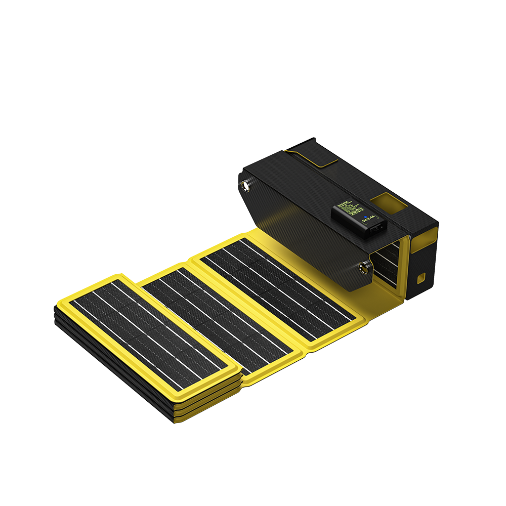 Shargeek 140 Solar Power Bank - 25000mAh Portable Charger with Solar Panel for Outdoor Camping, Hiking & Emergency Power Backup