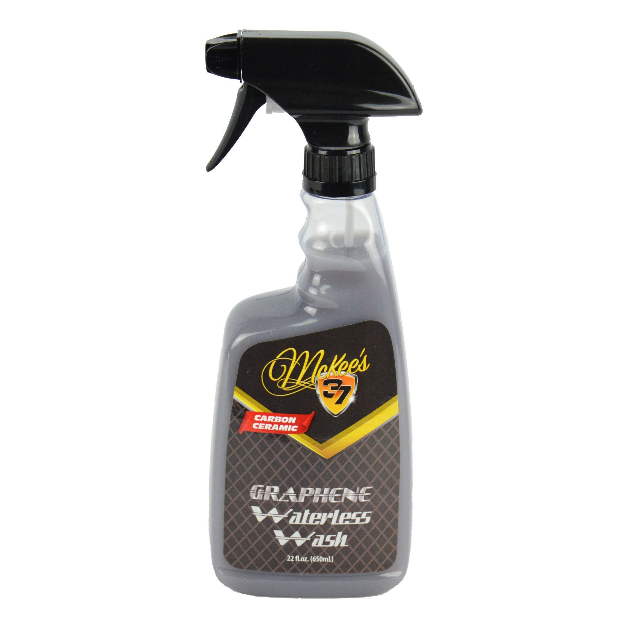 McKee's 37 Graphene Waterless Car Wash & Wax - Quick Detailer Spray for Instant Shine, Protection & Cleaning - Perfect for Road Trips, RV, Motorcycle & Daily Car Care