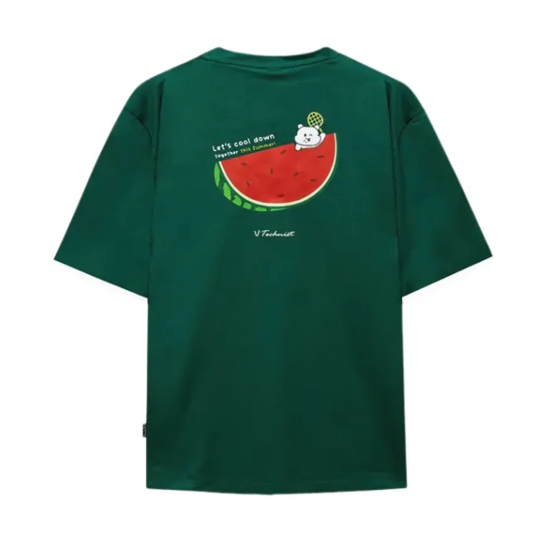 Technist TNT5446 Unisex Cotton-Like Comfort T-Shirt - Soft Breathable Tee for Men & Women [Green] - Perfect for Casual Wear, Gym, and Everyday Outfits