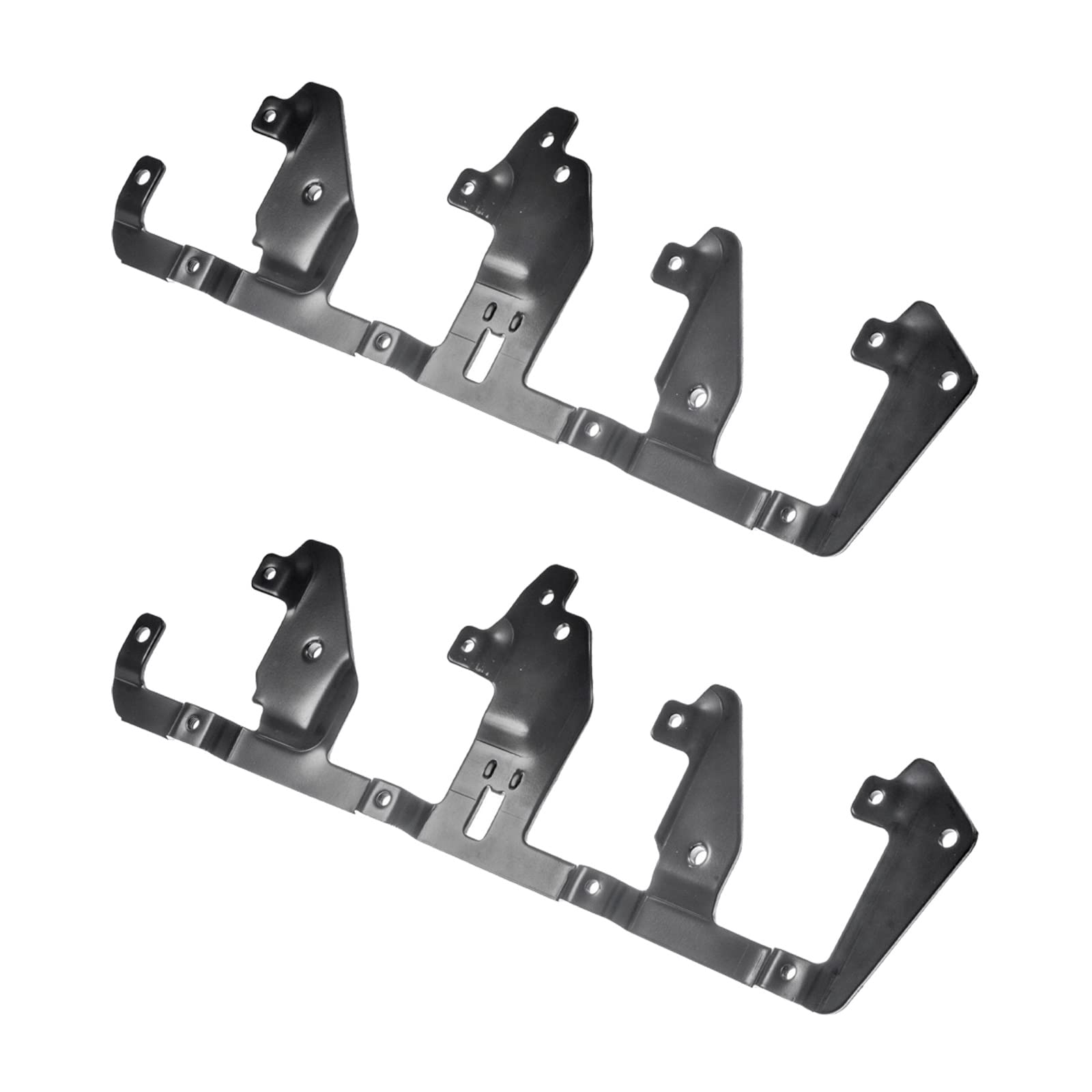 8 GM 12573190 Ignition Coils + 2 Herko Bracket and Harness + 8 Herlux Spark Plug Wires with Heat Shield - Compatible with Chevy, GMC, Cadillac - High Performance Ignition System Upgrade for Smooth Engine Operation