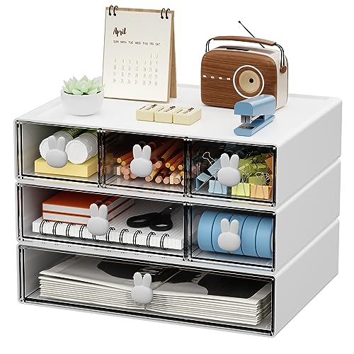 3 Tier Stackable Storage Drawers