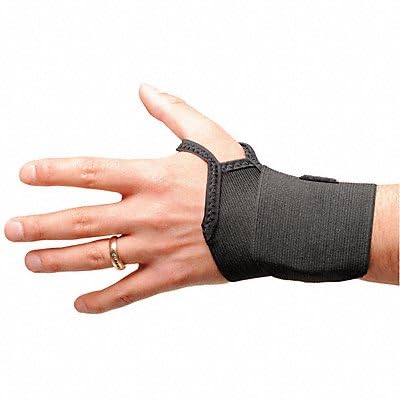 Premium Wrist Wrap Support Brace - Adjustable S/M Size, Ambidextrous Design for Men & Women - Black - Ideal for Weightlifting, Gym Workouts & Injury Recovery