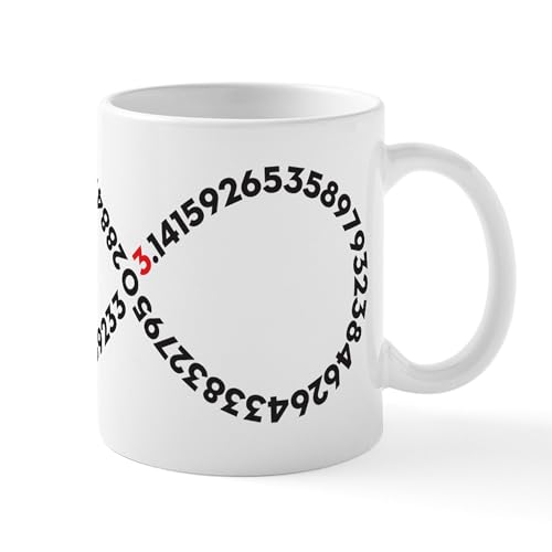 White - Infinity Pi Mug