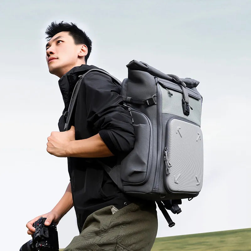 Ulanzi BP04 25L Hard Shell Camera Backpack with Apple Find My Compatibility - Perfect for Travel, Photography & Outdoor Adventures (Model B121)