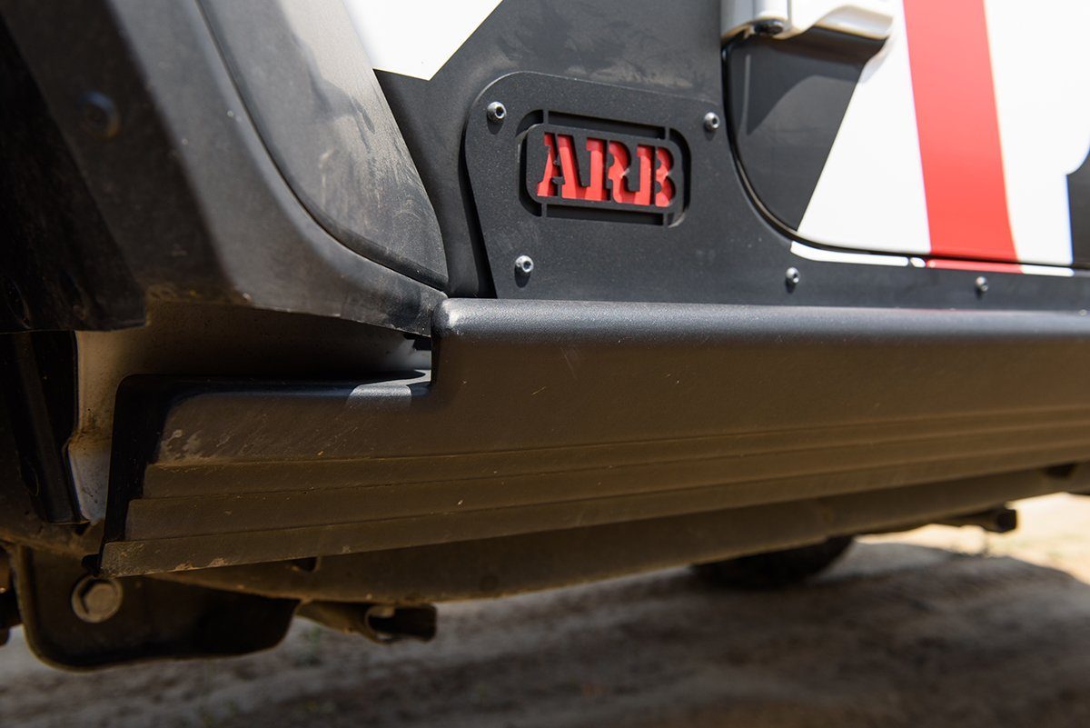 2023 Jeep Wrangler JL 4-Door Rock Sliders - Heavy Duty Off-Road Side Steps & Nerf Bars for Jeep JL Unlimited (2018-2023) | Perfect for Trail Riding & Rock Crawling