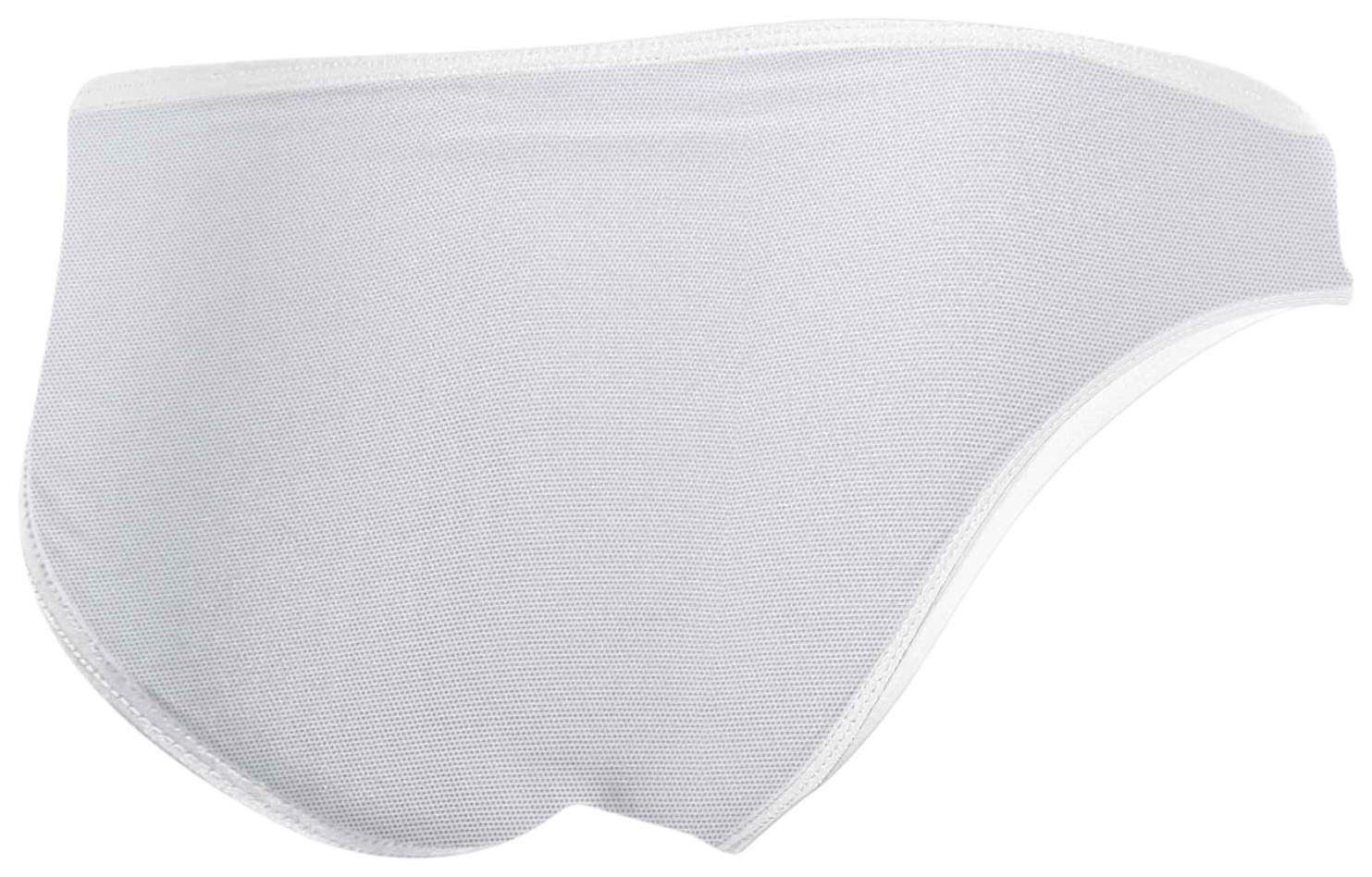 Joe Snyder Infinity Bikini - White Mesh Swimsuit for Women - Small Size - Sexy Beachwear for Pool Party & Summer Vacation