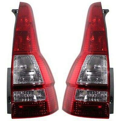 Honda Tail Lights Pair - Left & Right Side Lamps Set for Driver & Passenger - Compatible with Honda Civic, Accord, CR-V - Perfect for Night Driving & Car Upgrades