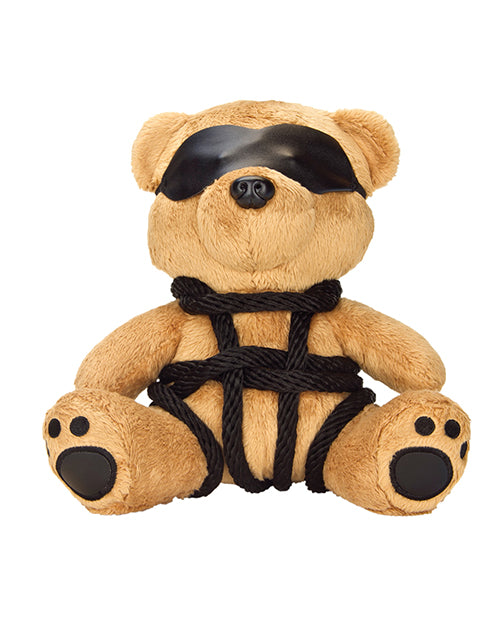 Bondage Bearz Bound Up Billy Stuffed Animal Plush Toy - Brown & Black for BDSM Play, Adult Collectibles, and Unique Gift Ideas