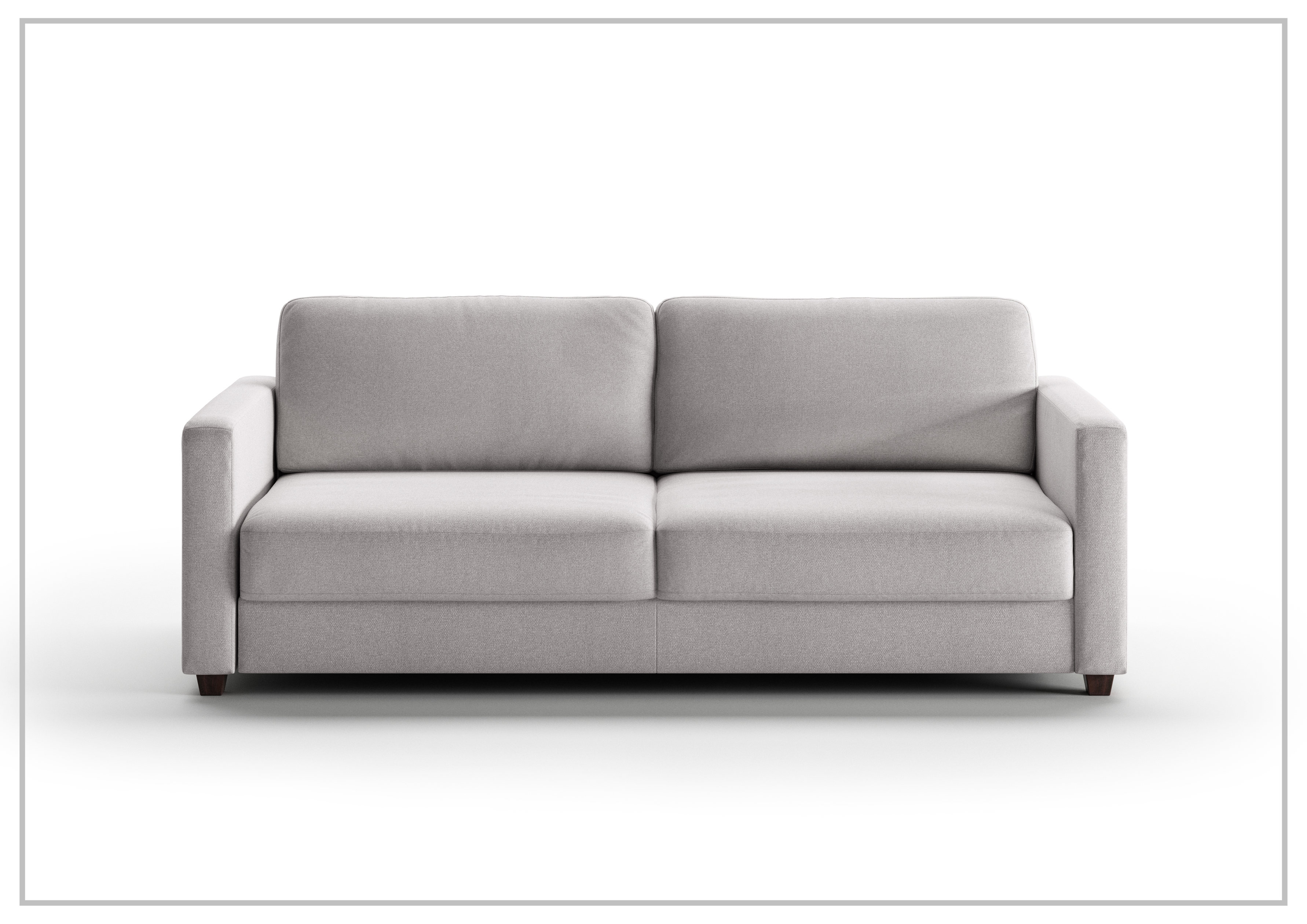 Luonto Emery Fabric Sleeper Sofa - Custom Made to Order with Easy Deluxe Function | Perfect for Small Spaces, Guest Rooms & Home Offices