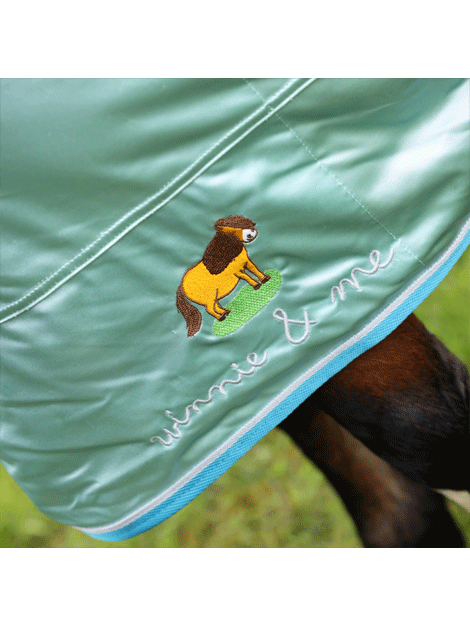 Shires Winnie and Me Fly Combo Rug - Lightweight Horse Fly Sheet with UV Protection - Perfect for Summer Riding, Trail Adventures, and Pasture Turnout