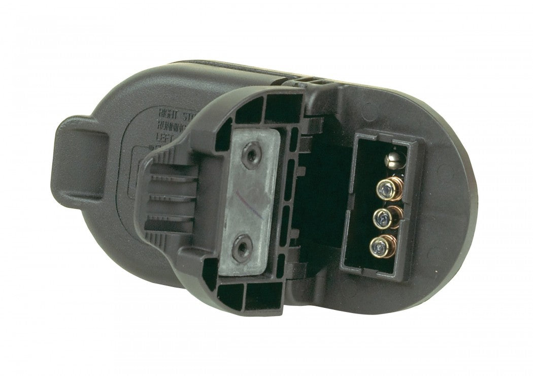 Exact Fit OE Replacement 7 Blade & 4 Flat Trailer Wiring Harness Connector with Bracket - Perfect for Towing, Boat Trailers, and Utility Hauling
