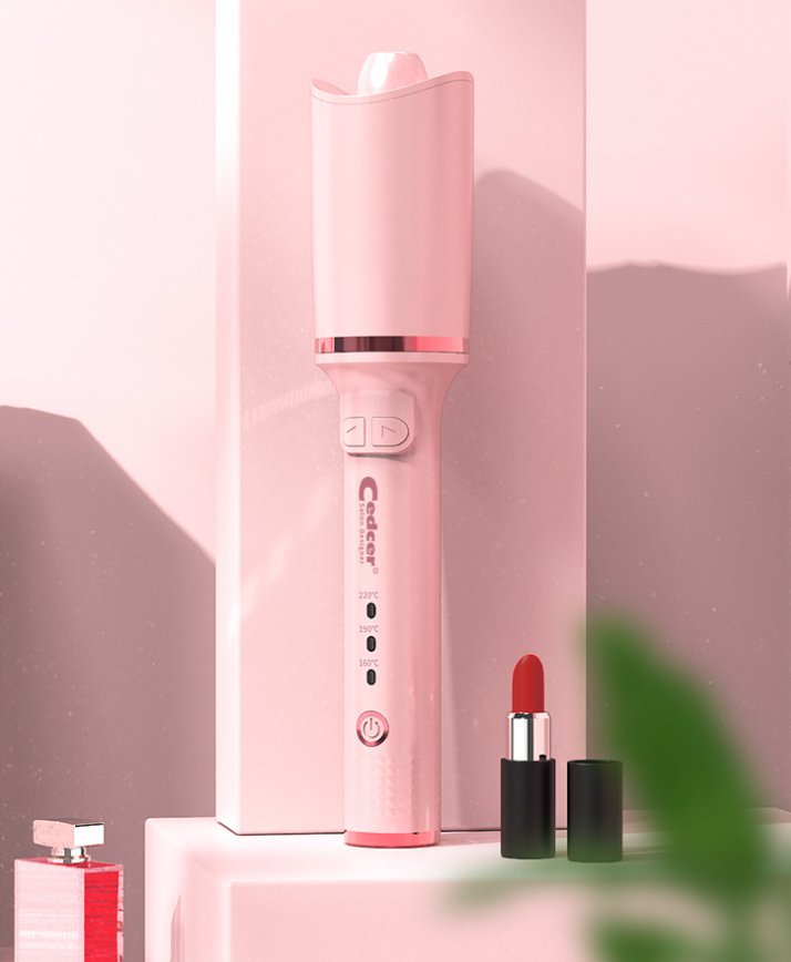Ceramic Auto Rotate Hair Curler - Long Lasting Electric Curling Iron with Constant Temperature for Wavy & Curly Hairstyles | Perfect for Daily Styling, Salon Results at Home, and Special Occasions