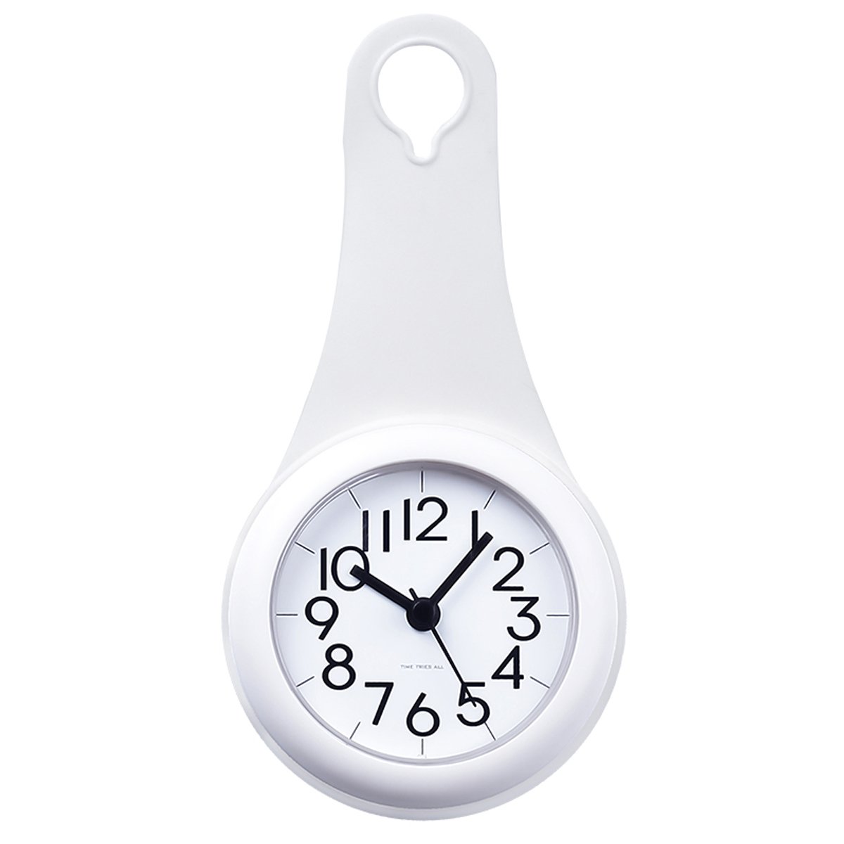 Laugh Cat Wall Clock - Waterproof Silent Movement Bathroom & Kitchen Clock with Suction Hooks - Perfect for Shower, Home Decor, Office, and Gift Ideas