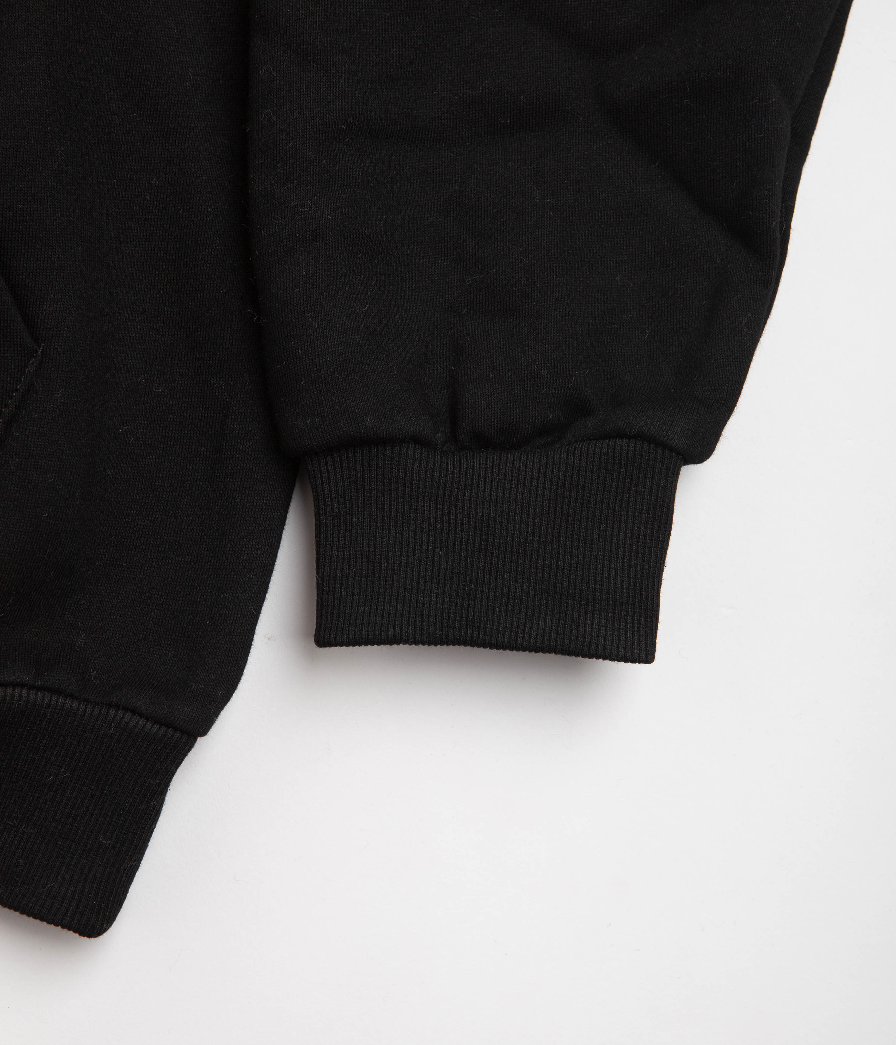 Butter Goods Internationale Embroidered Hoodie for Men & Women - Black Cotton Pullover Sweatshirt | Streetwear Fashion, Casual Wear & Urban Style