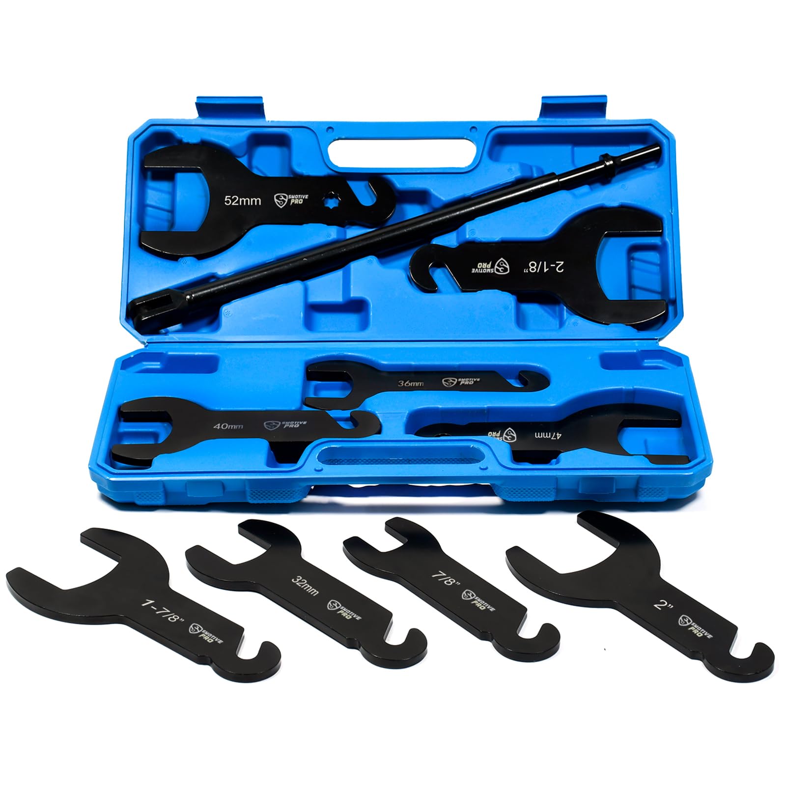 10Pcs Pneumatic Fan Clutch Wrench Set - Professional Auto Repair Tool Kit for Ford, GM & Jeep Vehicles | Easy Fan Clutch Removal & Installation | Perfect for DIY Mechanics & Professional Garage Use