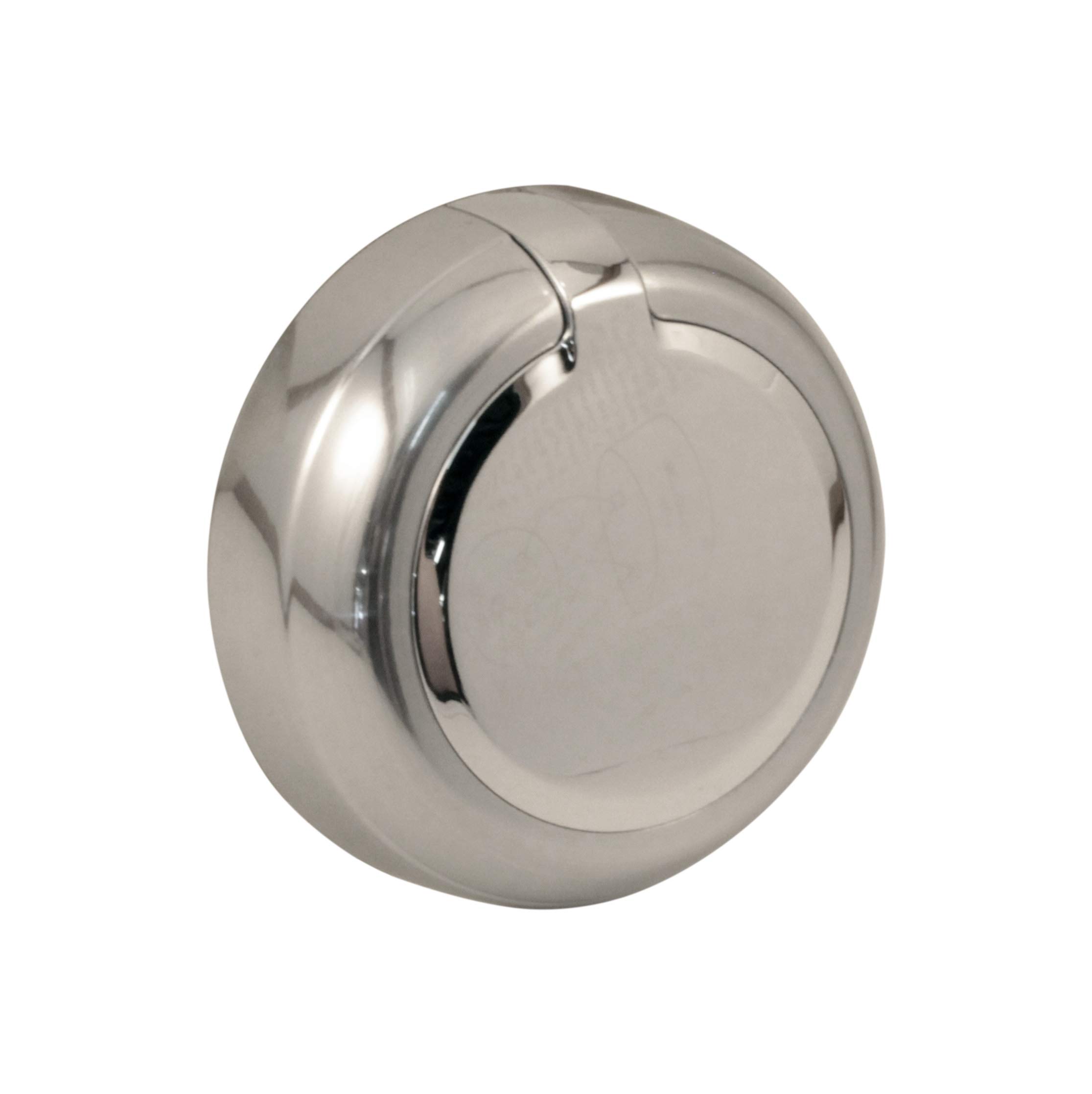 W10051126 Chrome Timer Knob Replacement for Whirlpool Top Load Washers - Perfect for Laundry Room Repairs & DIY Appliance Maintenance