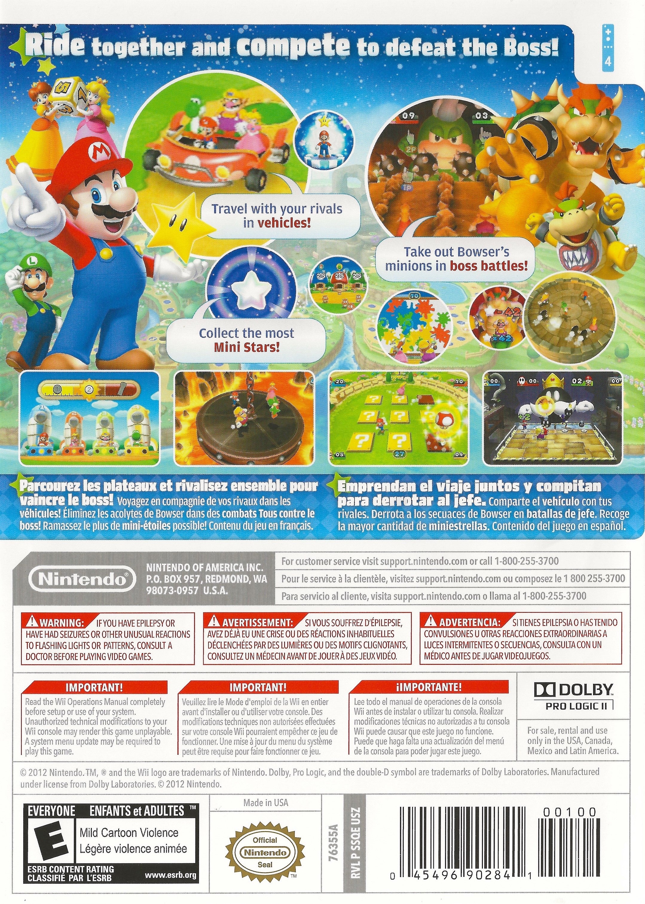 Used Mario Party 9 Wii Video Game - Fun Multiplayer Family Party Game for Nintendo Wii Console | Perfect for Game Nights & Social Gatherings