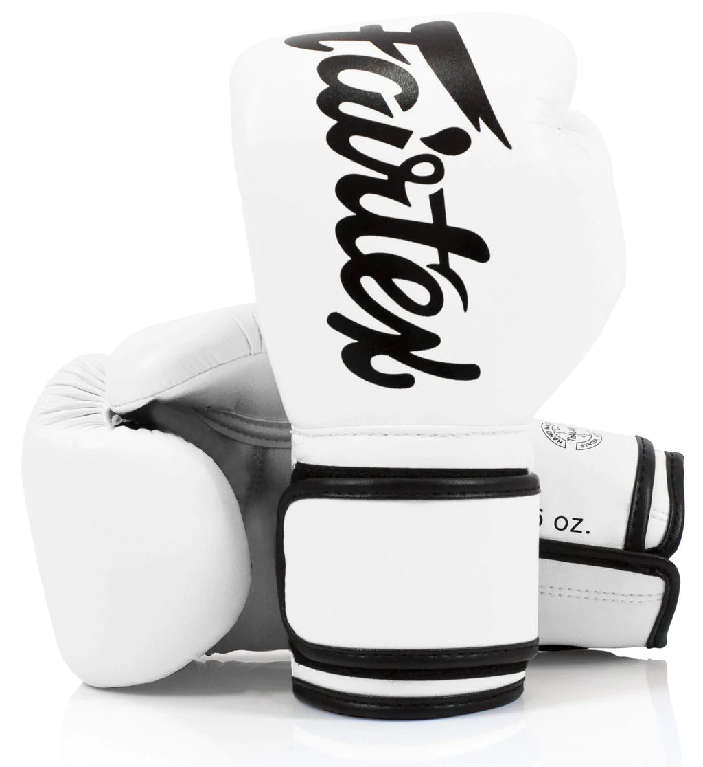 Fairtex BGV14 Muay Thai Boxing Gloves for Training & Sparring - Premium Leather Kickboxing Gloves for Men & Women - Ideal for MMA, Fitness, and Martial Arts Practice
