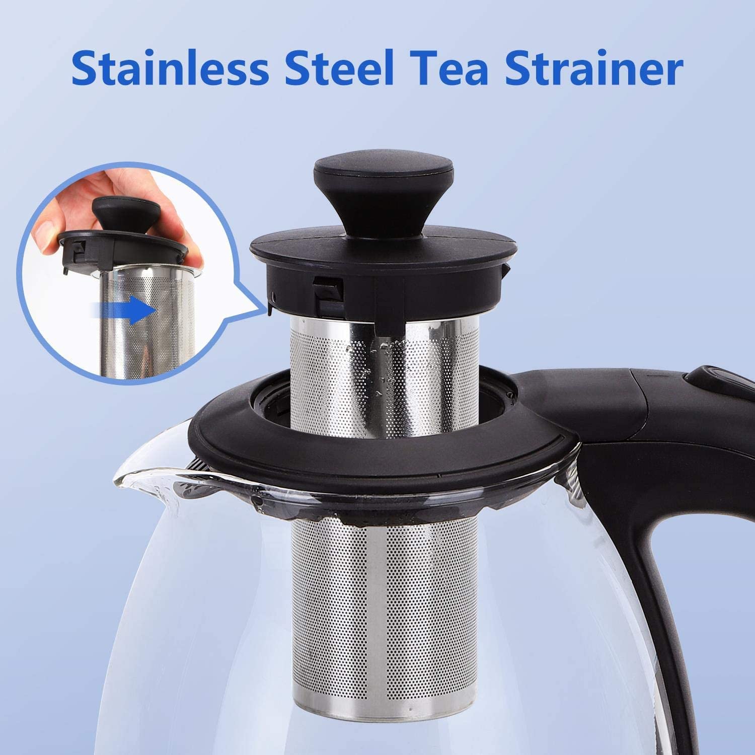 Taylor Swoden Programmable Coffee Maker & Electric Kettle with Tea Infuser - Smart Home Brewing System for Coffee, Tea & Hot Beverages - Perfect for Office, Kitchen & Dorm Use