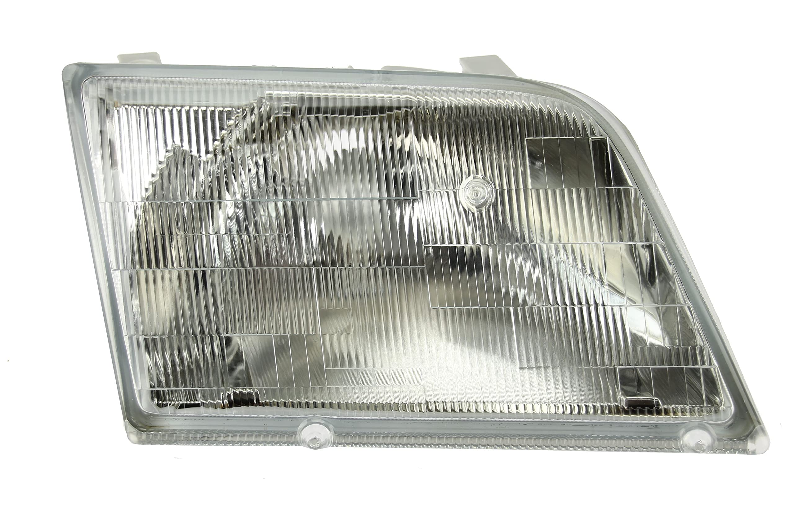 URO Parts 1298201266 Right Headlight Lens for Non-Xenon Vehicles - Durable Glass Replacement for Improved Night Driving Safety