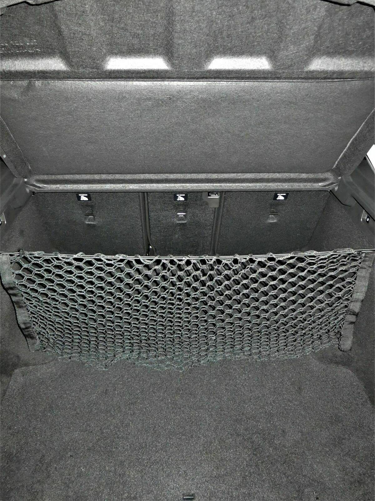 Premium Rear Trunk Organizer Cargo Net for 2018-2020 Buick Regal Tourx Sportback - Heavy Duty Mesh Storage for Wagon - Car Trunk Organizer with Envelope & Floor Style - Perfect for Road Trips, Groceries & Sports Equipment