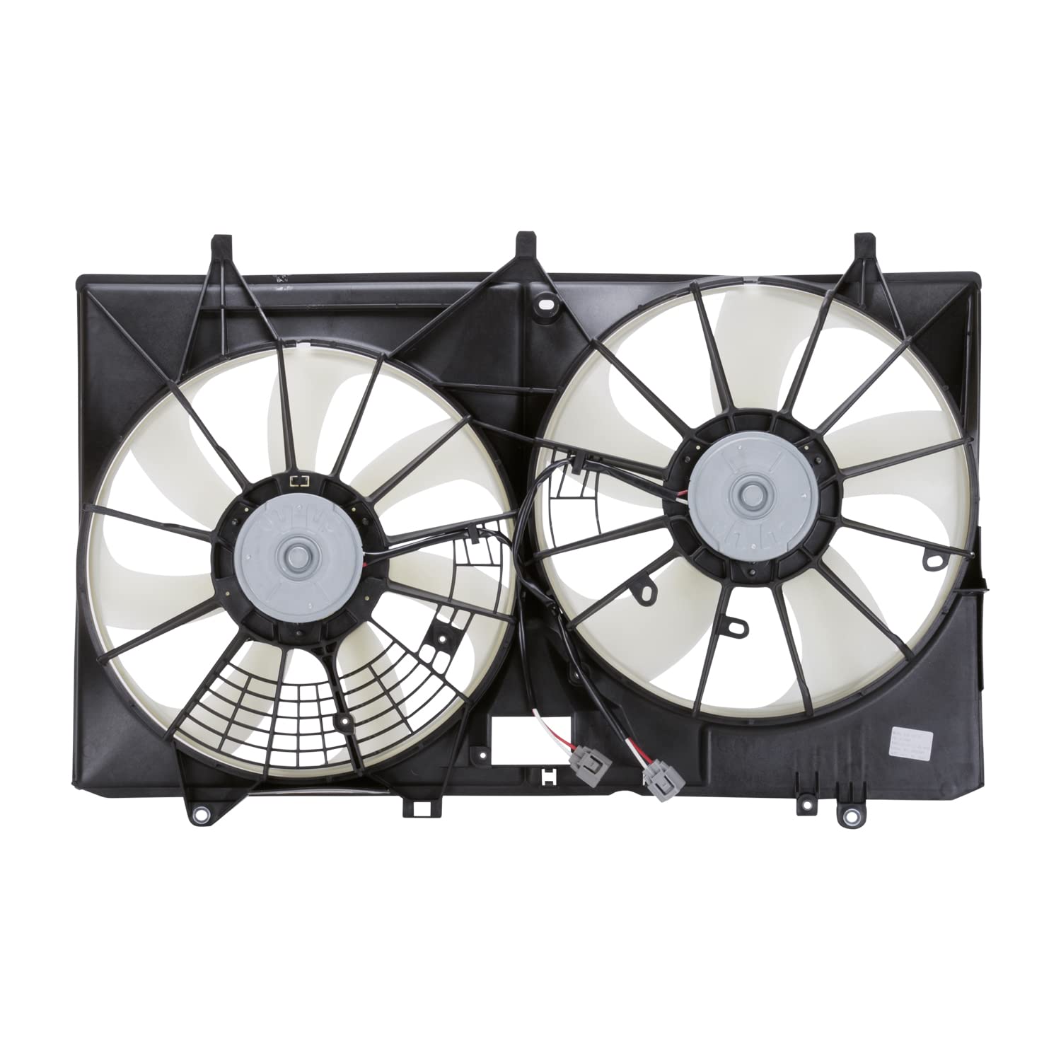 TYC 622680 Lexus RX 450h Replacement A/C Condenser Fan Assembly - OEM Quality Cooling System Part for Lexus Hybrid SUVs - Perfect for Summer Driving & AC Repair