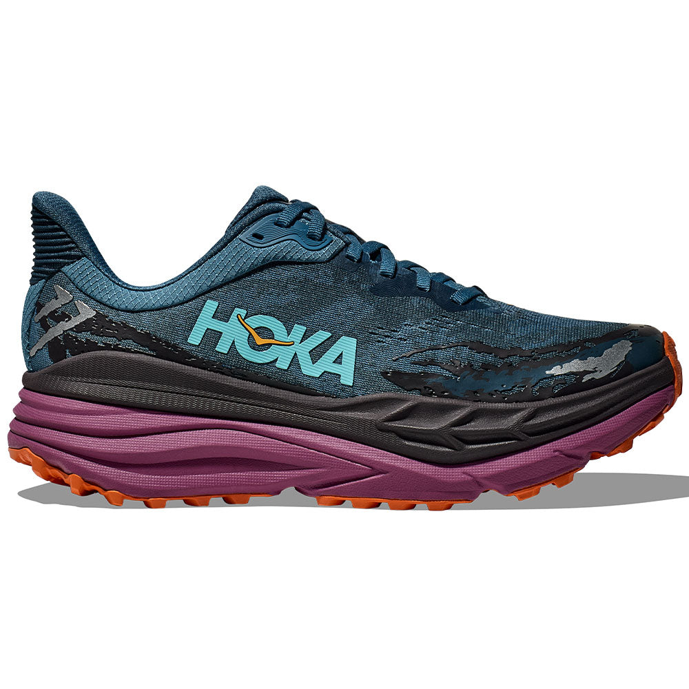 HOKA ONE ONE Stinson 7 Men's Trail Running Shoes - Lightweight Cushioned for Hiking & Outdoor Adventures