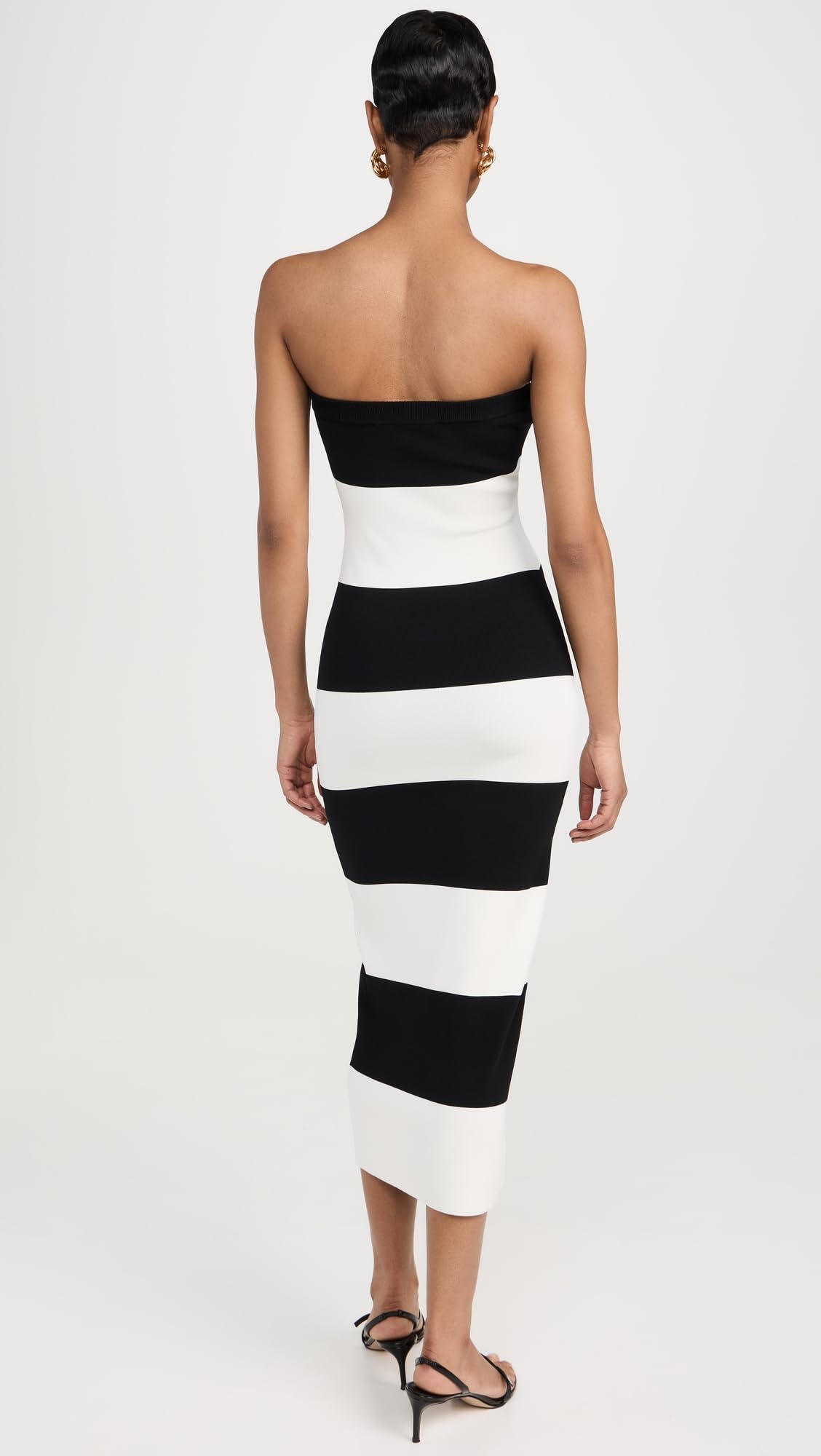 Endless Rose Striped Tube Mini Dress - Sexy Bodycon Dress for Women, Perfect for Night Out, Party, and Summer Vacation
