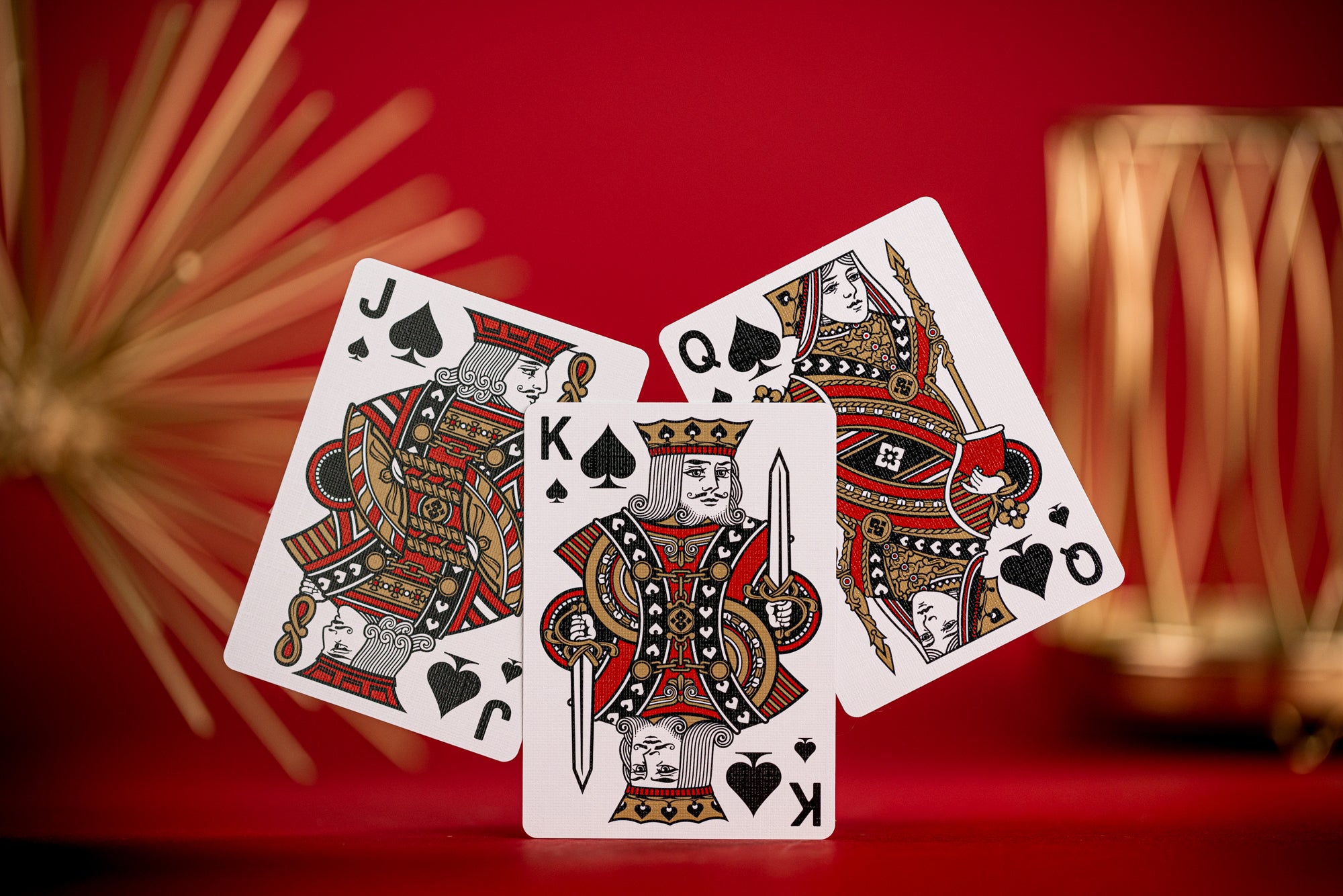 Premium Luxury Playing Cards - Table Players Vol. 12 - High Quality Poker & Card Games Accessories - Perfect for Casino Nights, Poker Parties & Magic Tricks