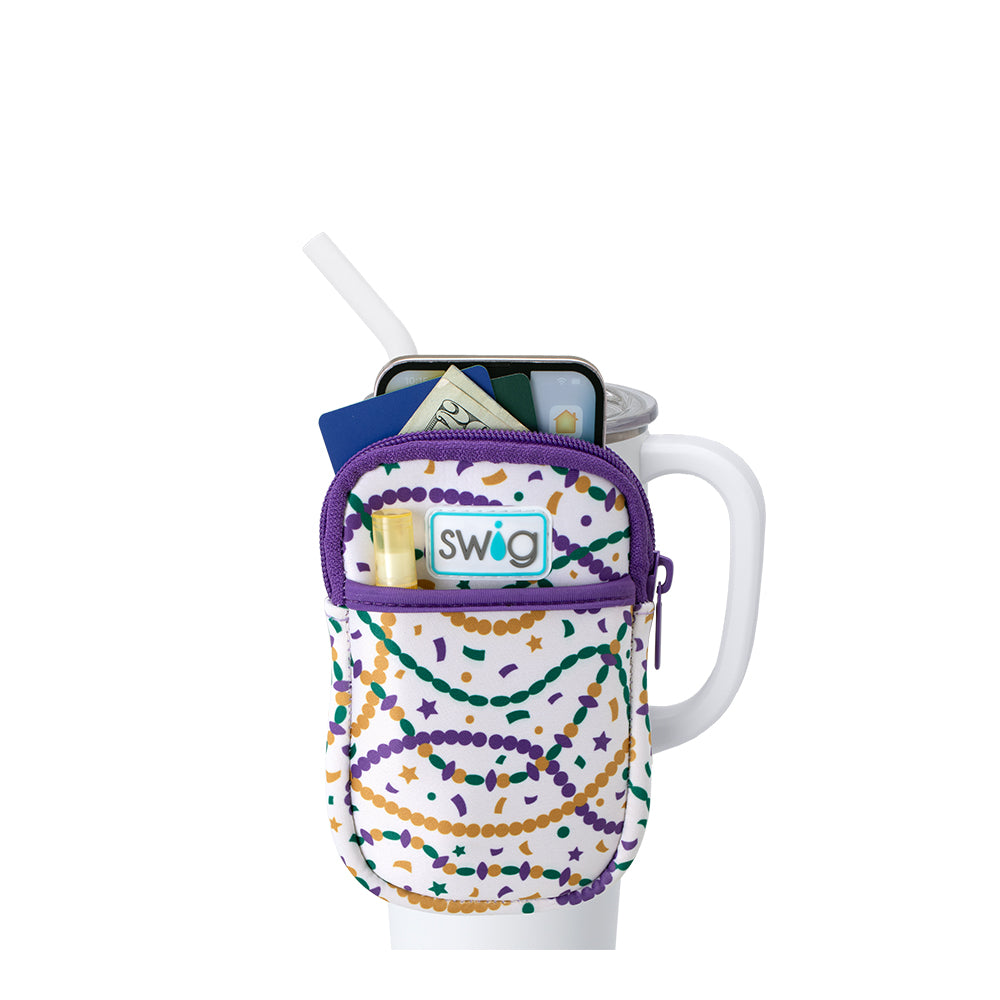 Hey Mister! Mega Mug Pouch - Large Insulated Coffee Cup Holder for Travel, Office & Commute | Perfect Gift for Coffee Lovers