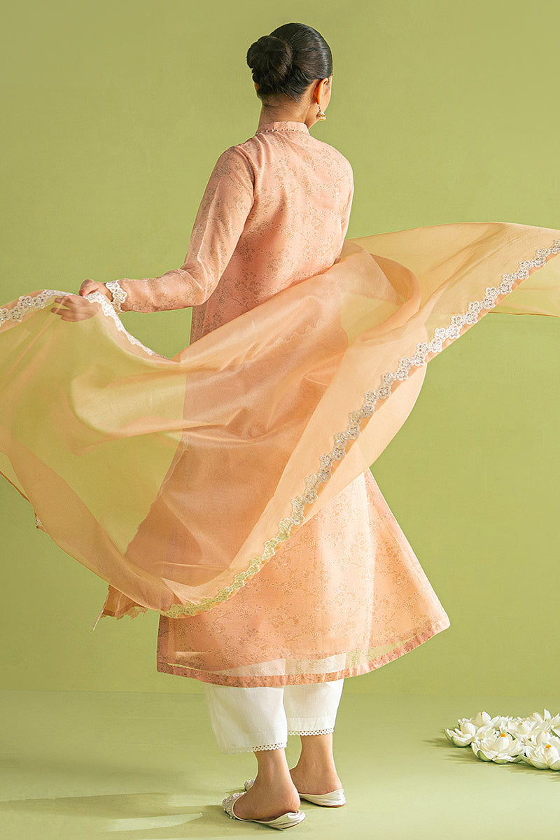 Elegant CAMEO ROSE 2-Piece Set (Shirt & Dupatta) for Women - Perfect for Weddings, Parties & Festive Occasions