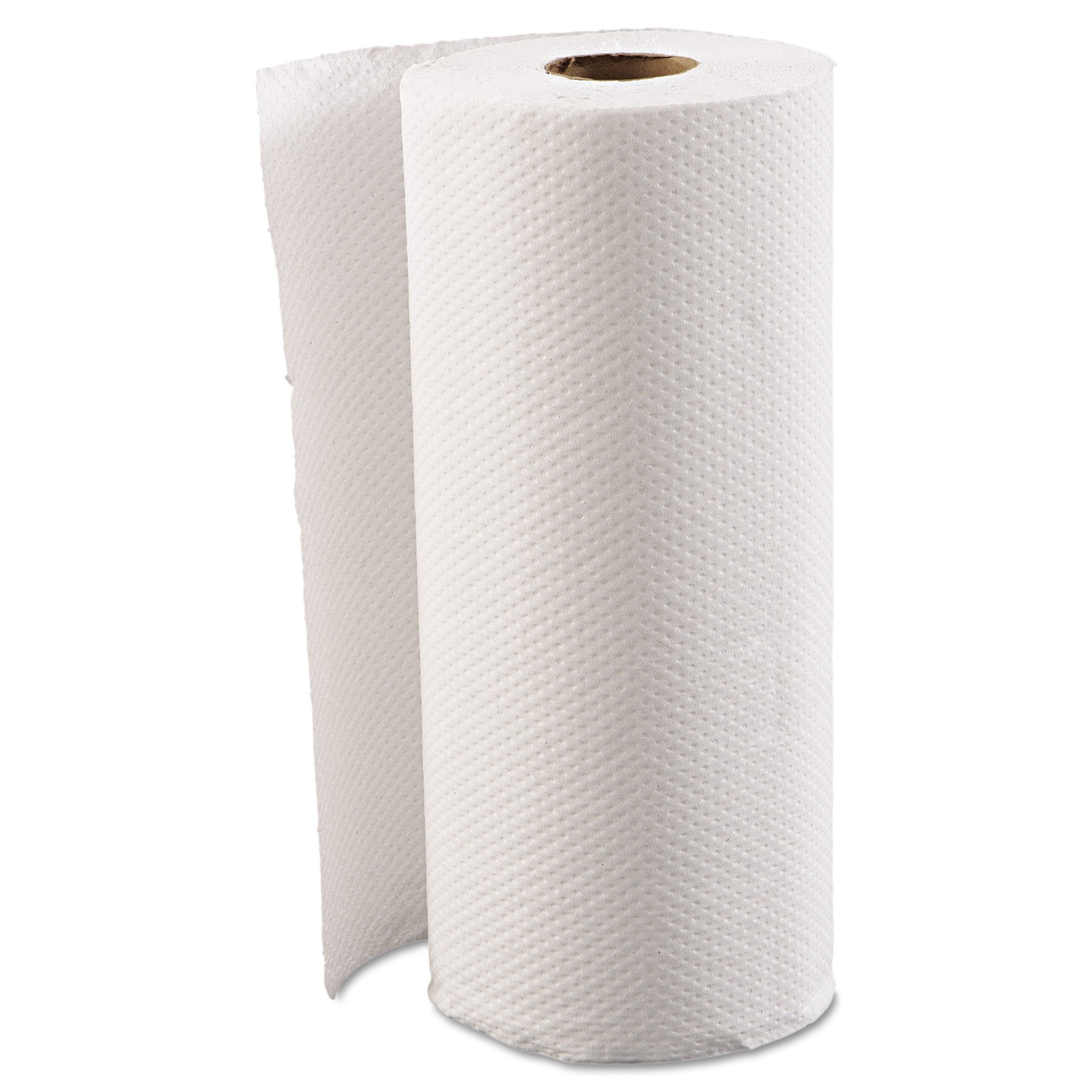 Boardwalk BWK6274 2-Ply Perforated White Paper Towel Rolls, 11