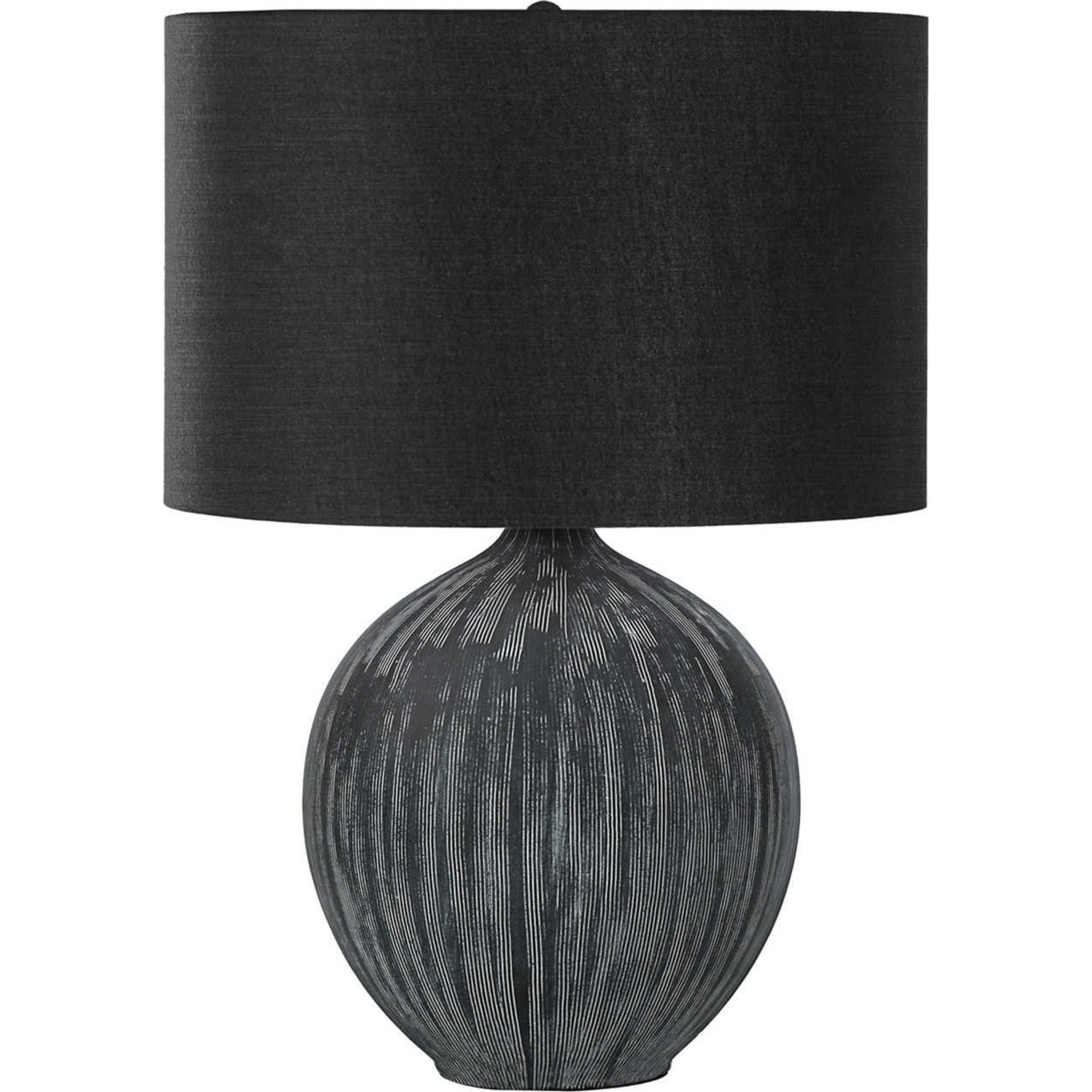 Aurelia Modern Table Lamp - 23 Inch Height, Elegant Home & Office Lighting for Bedroom, Living Room, and Study Desk