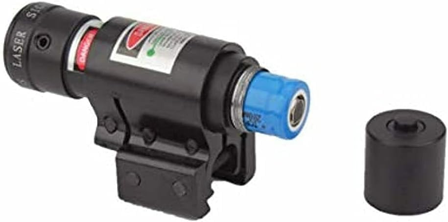 Tactical Green Laser Sight with Beam Dot - Picatinny Rail Mount Scope for Rifles & Pistols - Perfect for Hunting, Shooting Range & Home Defense