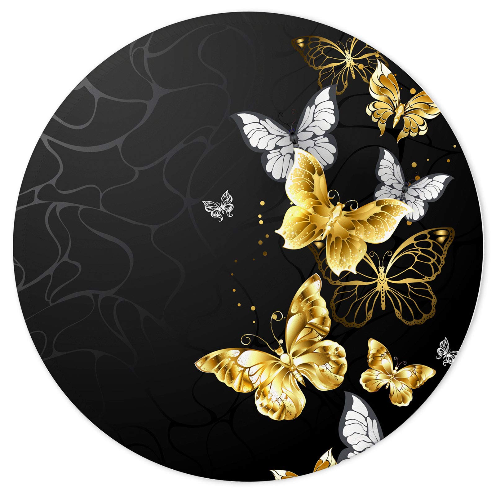 Premium Round Gaming Mouse Pad - 7.9