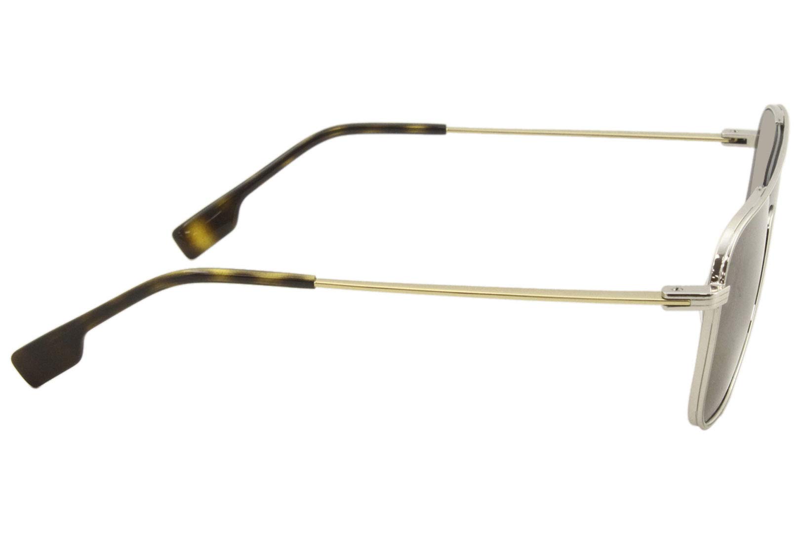 BURBERRY BE 3112 Silver Sunglasses for Women - Classic Luxury UV Protection Eyewear | Perfect for Outdoor Activities, Travel & Fashion Accessories