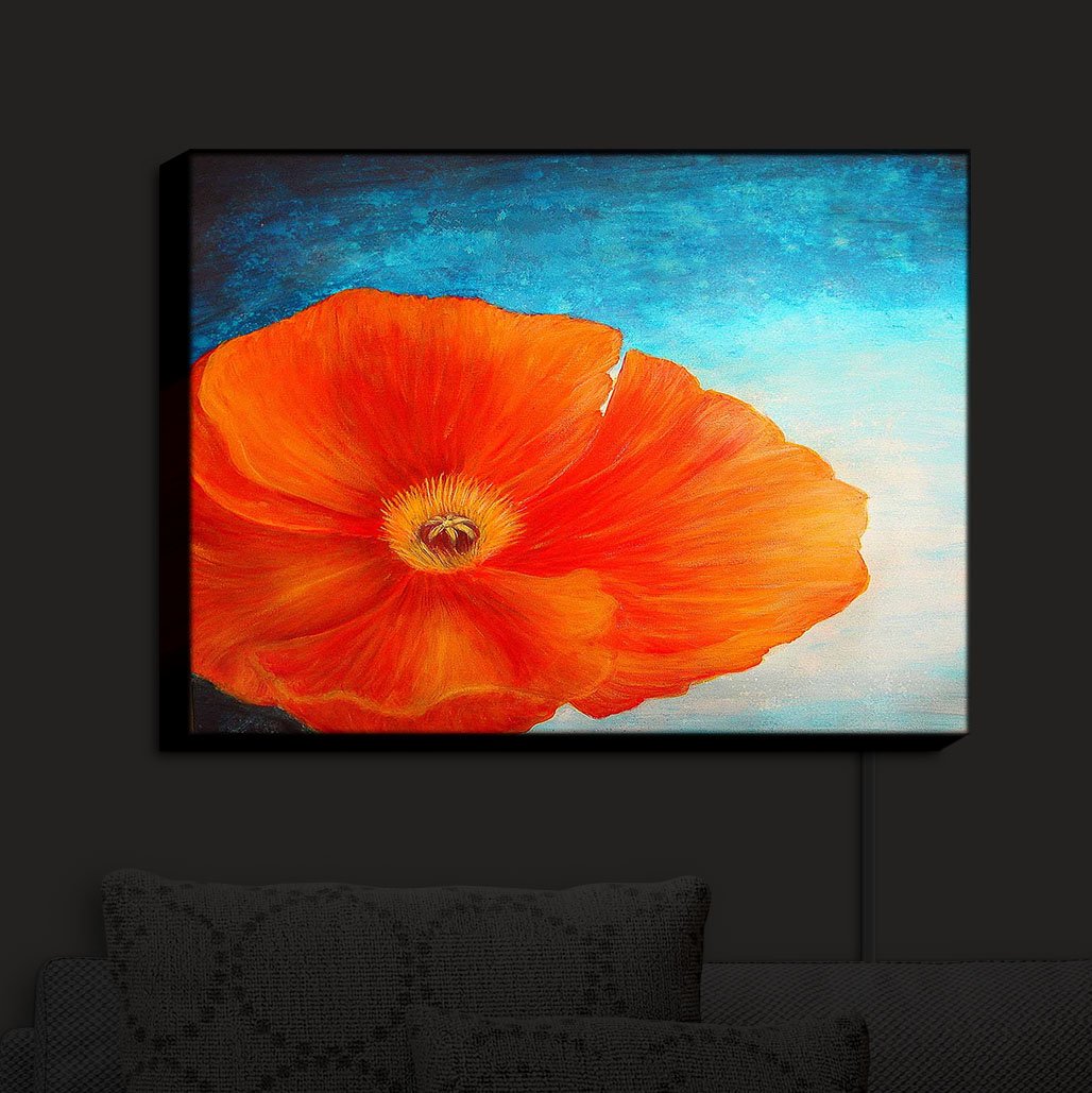 Illuminated Wall Art - Handmade Light Sconce & Nursery Lighting by DiaNoche Designs | Daytime Art & Nighttime Lamp | Perfect for Bedroom, Living Room & Nursery Decor