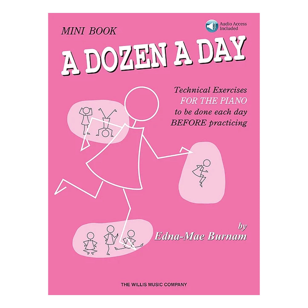 A Dozen a Day Mini Book with Audio - Piano Exercises for Daily Practice | Perfect for Beginners & Music Students