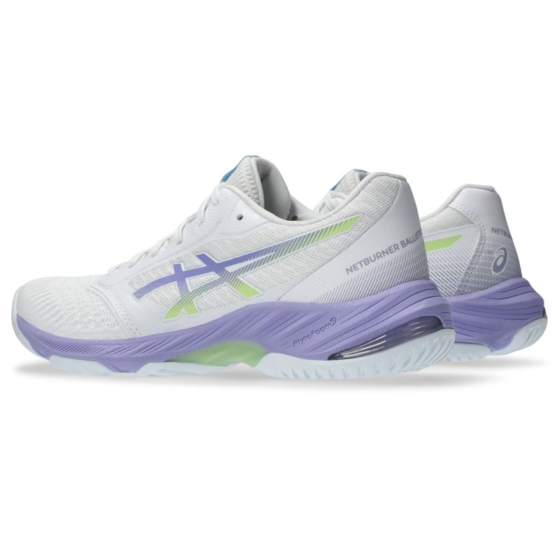 ASICS Netburner Ballistic FF 3 Women's Netball Shoes - Lightweight Support for Competitive Play - Perfect for Indoor Court Sports & Training