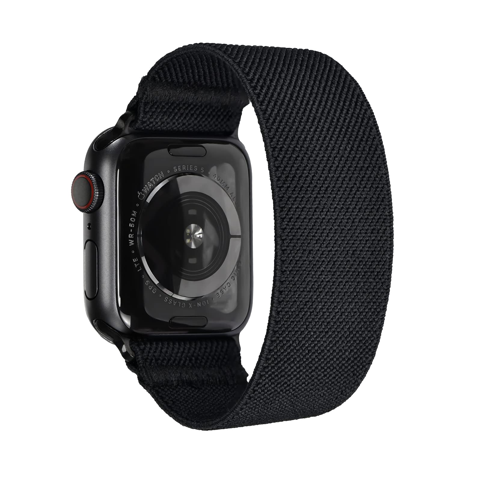 Tefeca Twill Elastic Replacement Band for Apple Watch & Apple Watch Ultra - Comfortable & Durable Strap for Workouts, Running & Everyday Wear