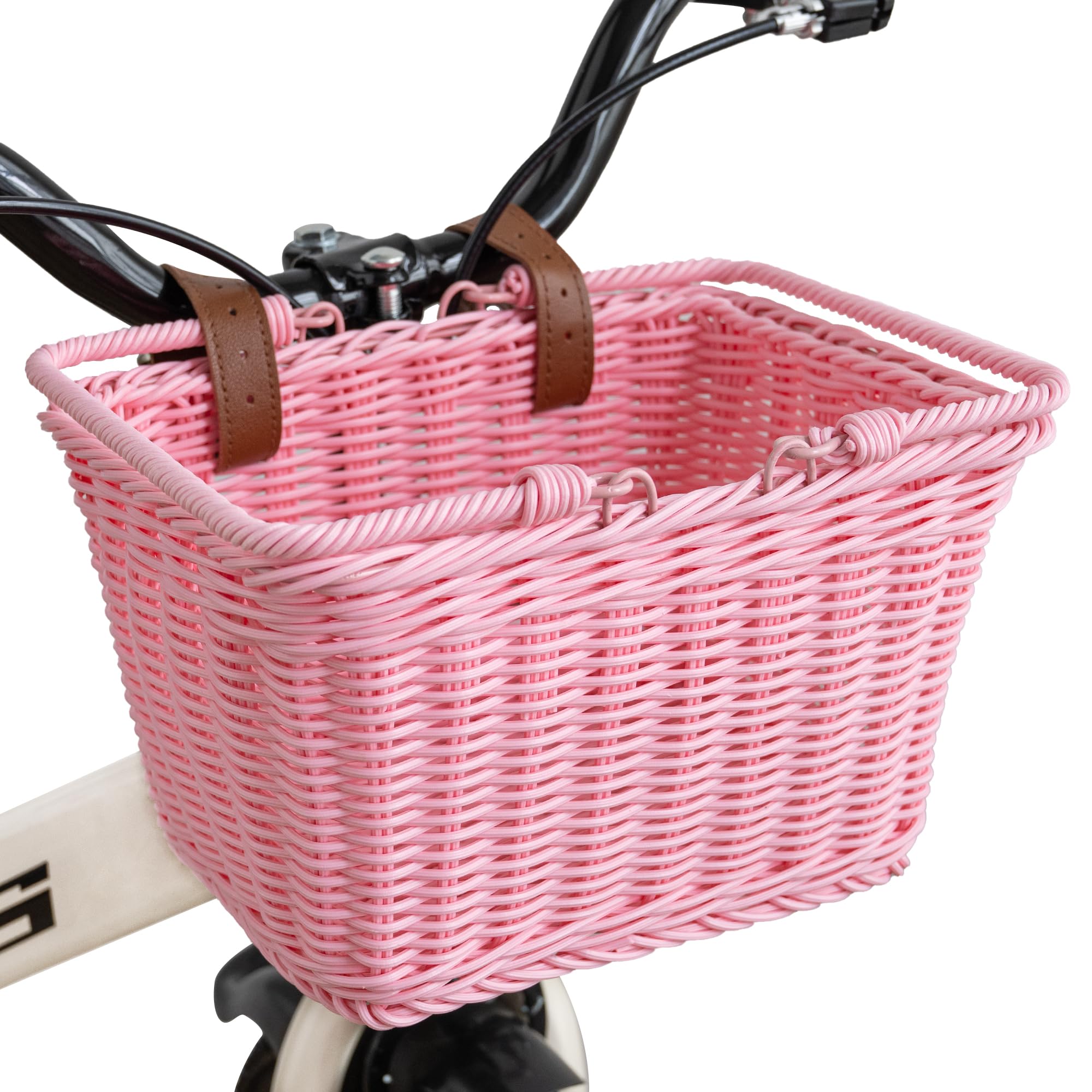GRANNY SAYS Kids Bike Basket - Front Wicker Bicycle Basket for Boys & Girls, 9.75
