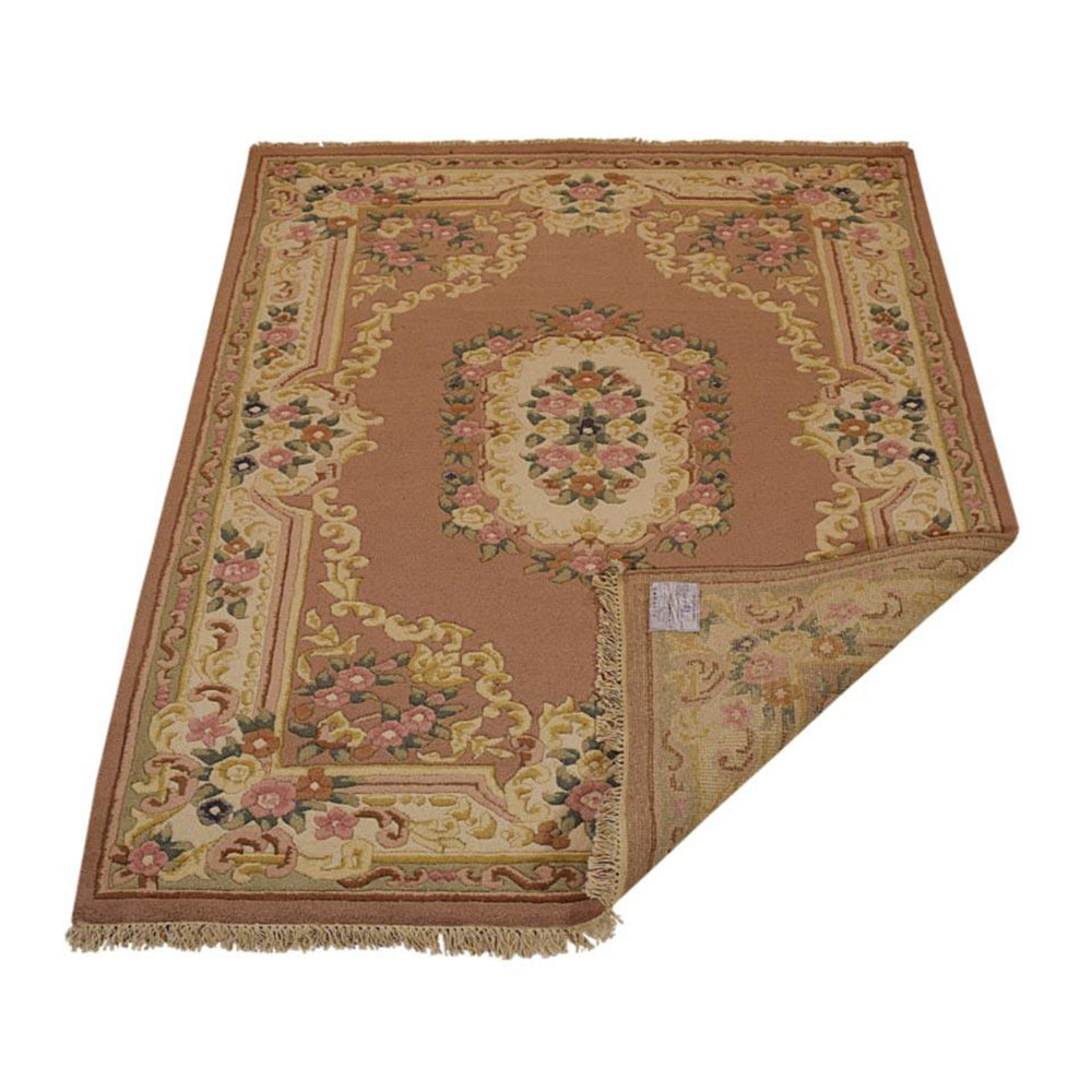 Handmade Anatolian Aras Hand Knotted Wool Rug - Traditional Turkish Carpet for Living Room, Bedroom & Home Decor