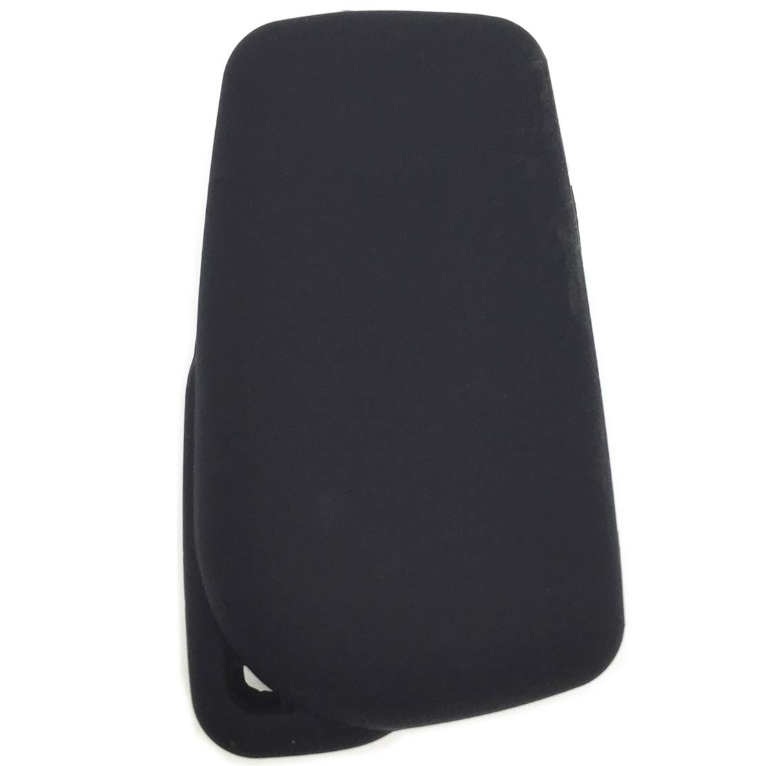 Premium Black & Blue Silicone Key Fob Cover for Toyota Camry, Corolla, RAV4, Highlander - Durable Protection, Perfect Fit - Ideal for Daily Use, Travel & Keychain Organization
