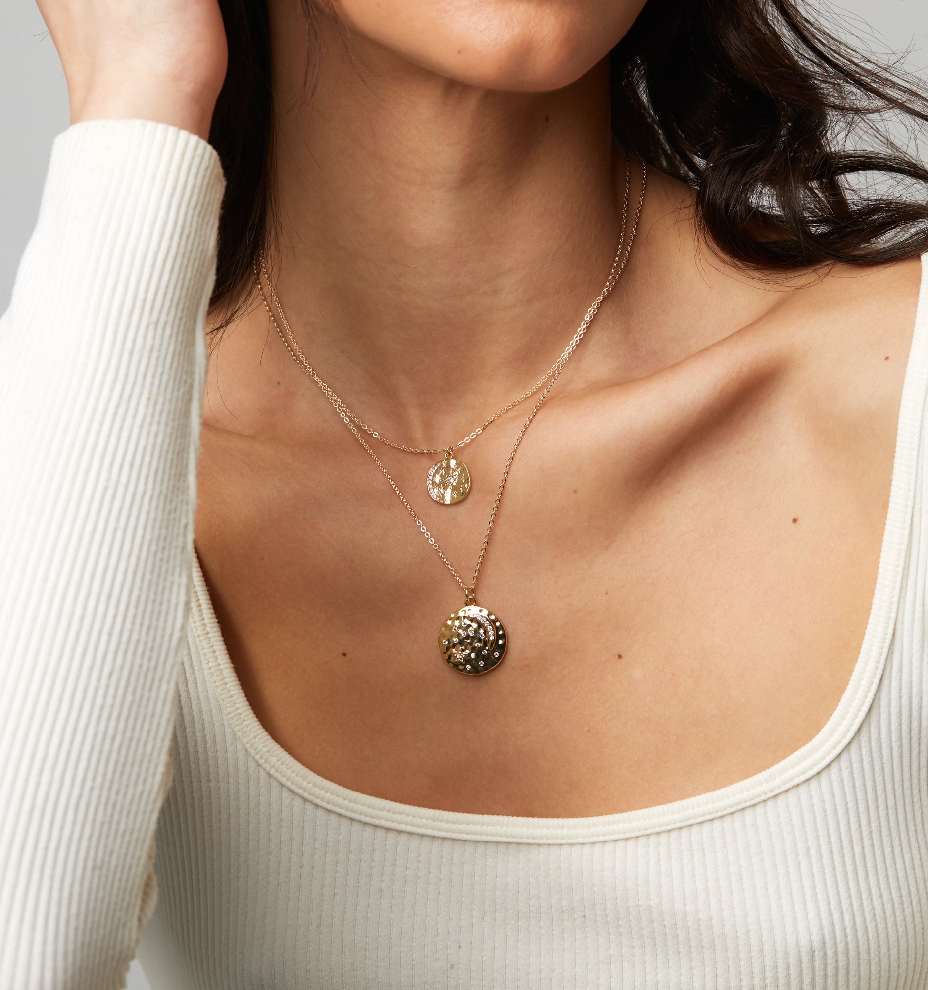 Dainty Moon Necklace for Women - Elegant Crescent Moon Pendant Jewelry - Perfect for Everyday Wear, Gifts & Special Occasions