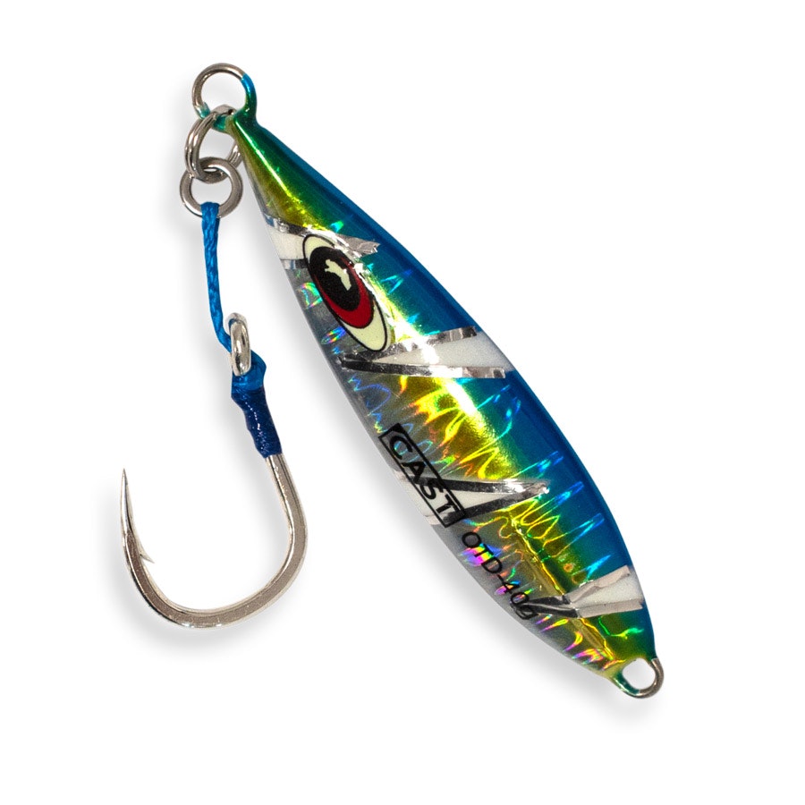 Cast Slow Pitch Jig 40g - Premium Saltwater Fishing Lure for On The Drop Technique - Ideal for Deep Sea Fishing & Bottom Fishing